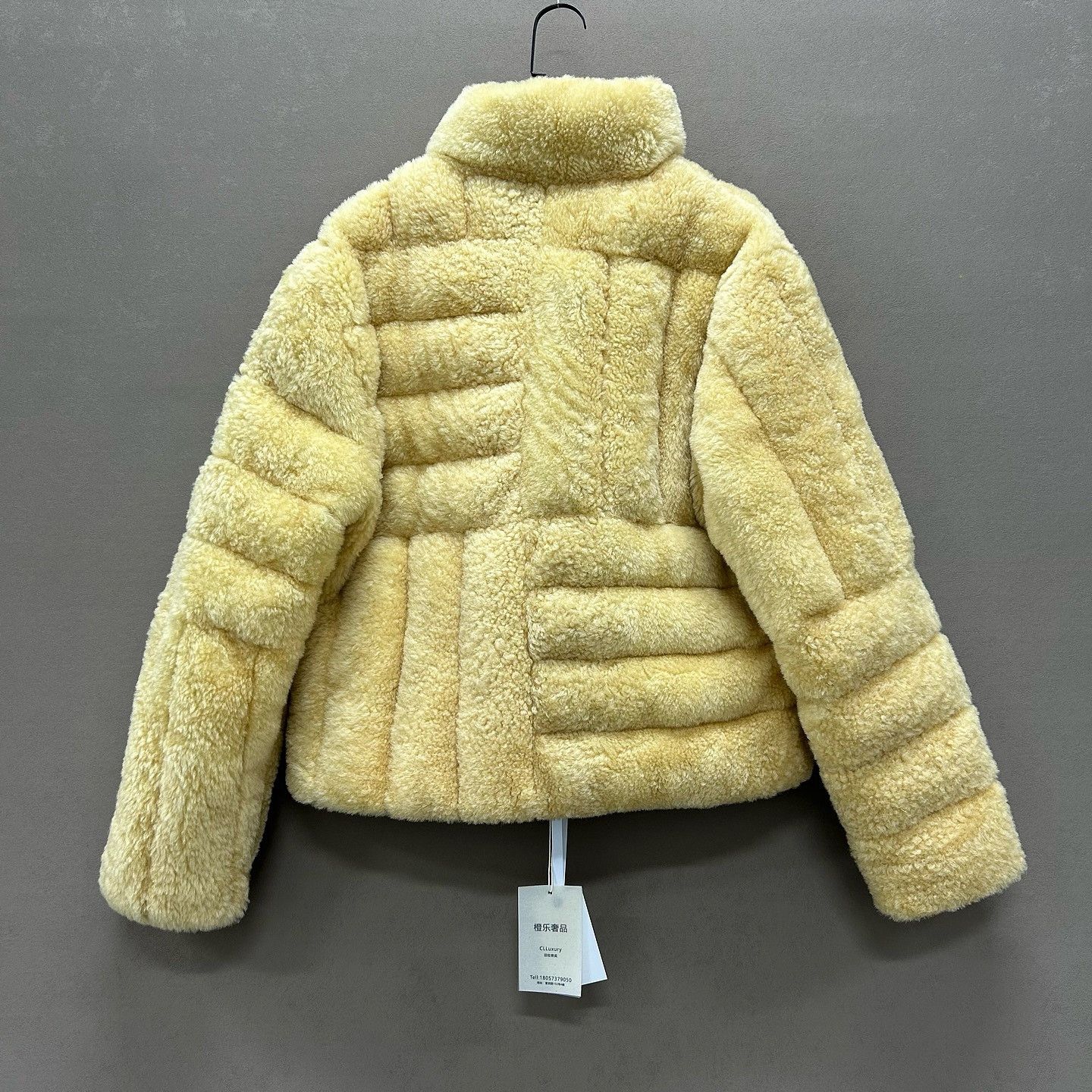 Bottega Veneta Bottega Veneta Yellow Shearling Jacket Size S Size S / US 4 / IT 40 - 2 Thumbnail