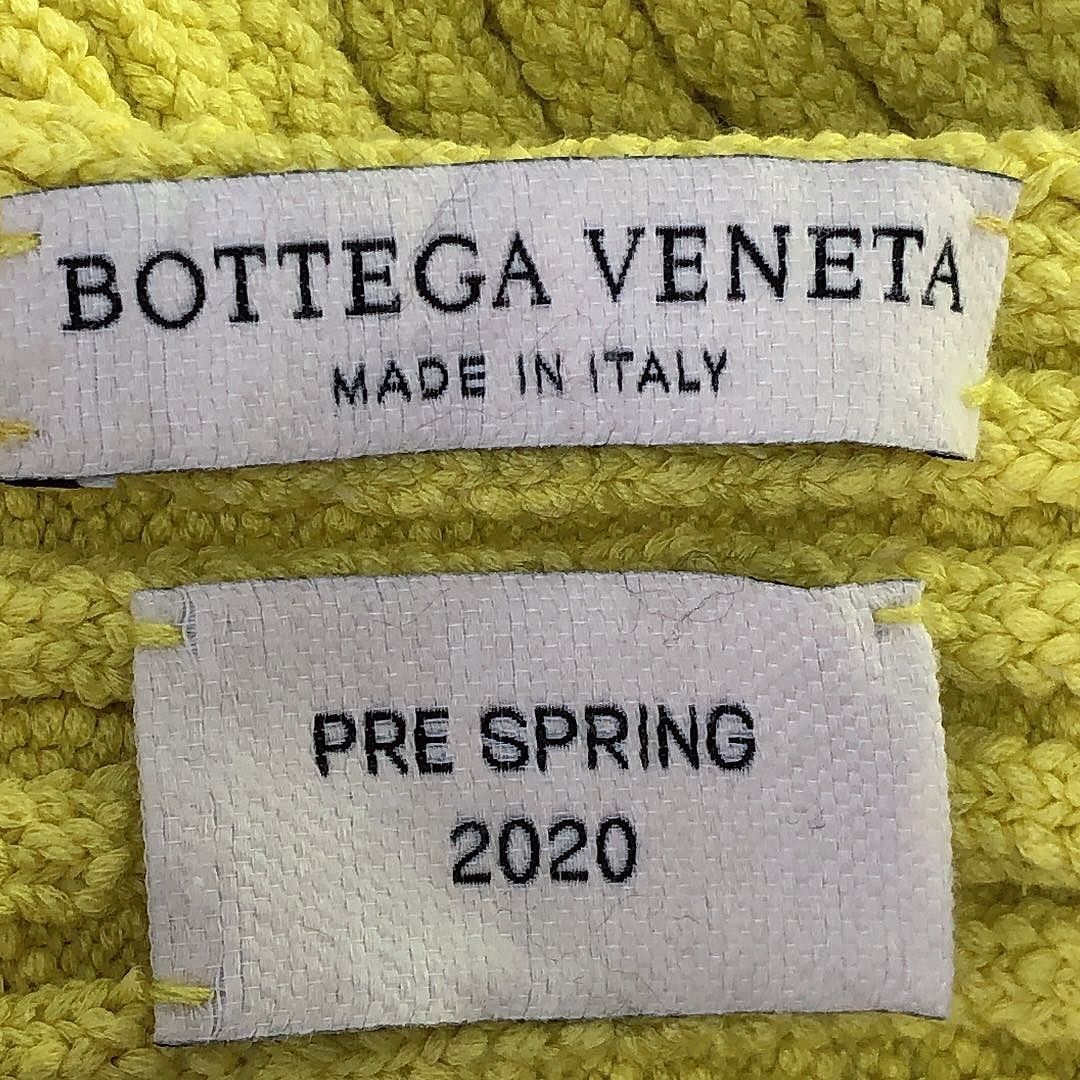 Bottega Veneta Bottega Veneta Ribbed Knit Sweater Yellow Size 38 Size XS / US 0-2 / IT 36-38 - 3 Thumbnail