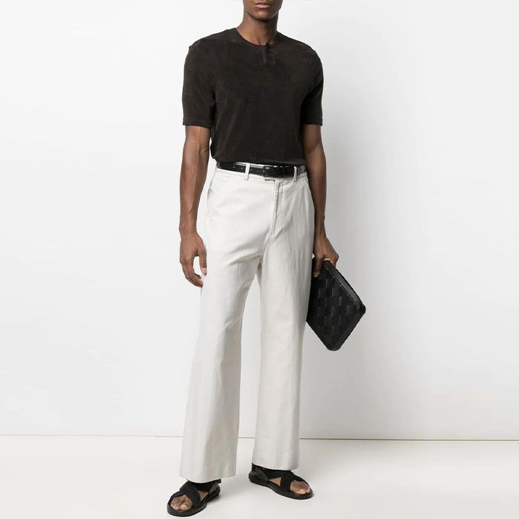 Bottega Veneta Bottega Veneta Salon 01 Henley T-Shirt M Size US M / EU 48-50 / 2 - 6 Thumbnail