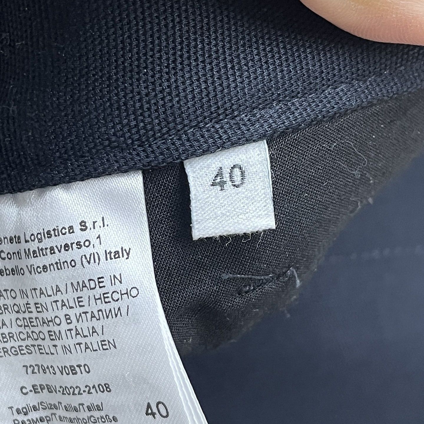 Bottega Veneta Bottega Veneta Belted Cotton Pants Size 40 Size 27" / US 4 / IT 40 - 6 Thumbnail