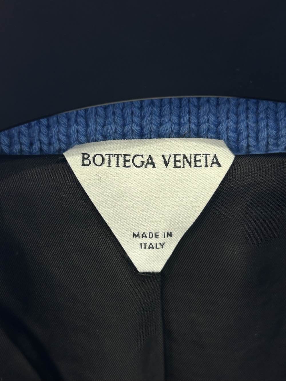 Bottega Veneta Bottega Veneta Colorblock Zip-Up Knit Size L Size US L / EU 52-54 / 3 - 3 Thumbnail