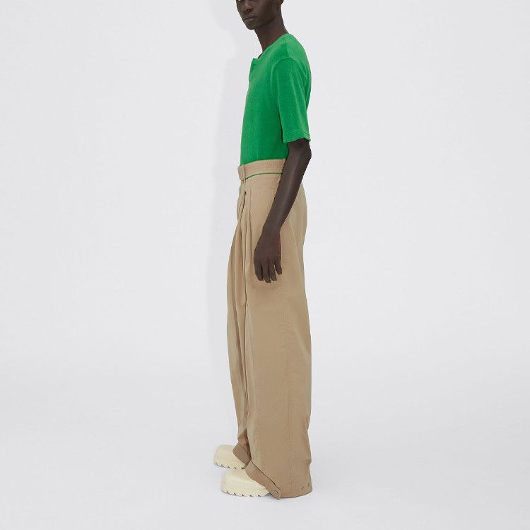 Bottega Veneta Bottega Veneta Green Henley Polo Shirt Size L Size US L / EU 52-54 / 3 - 11 Thumbnail