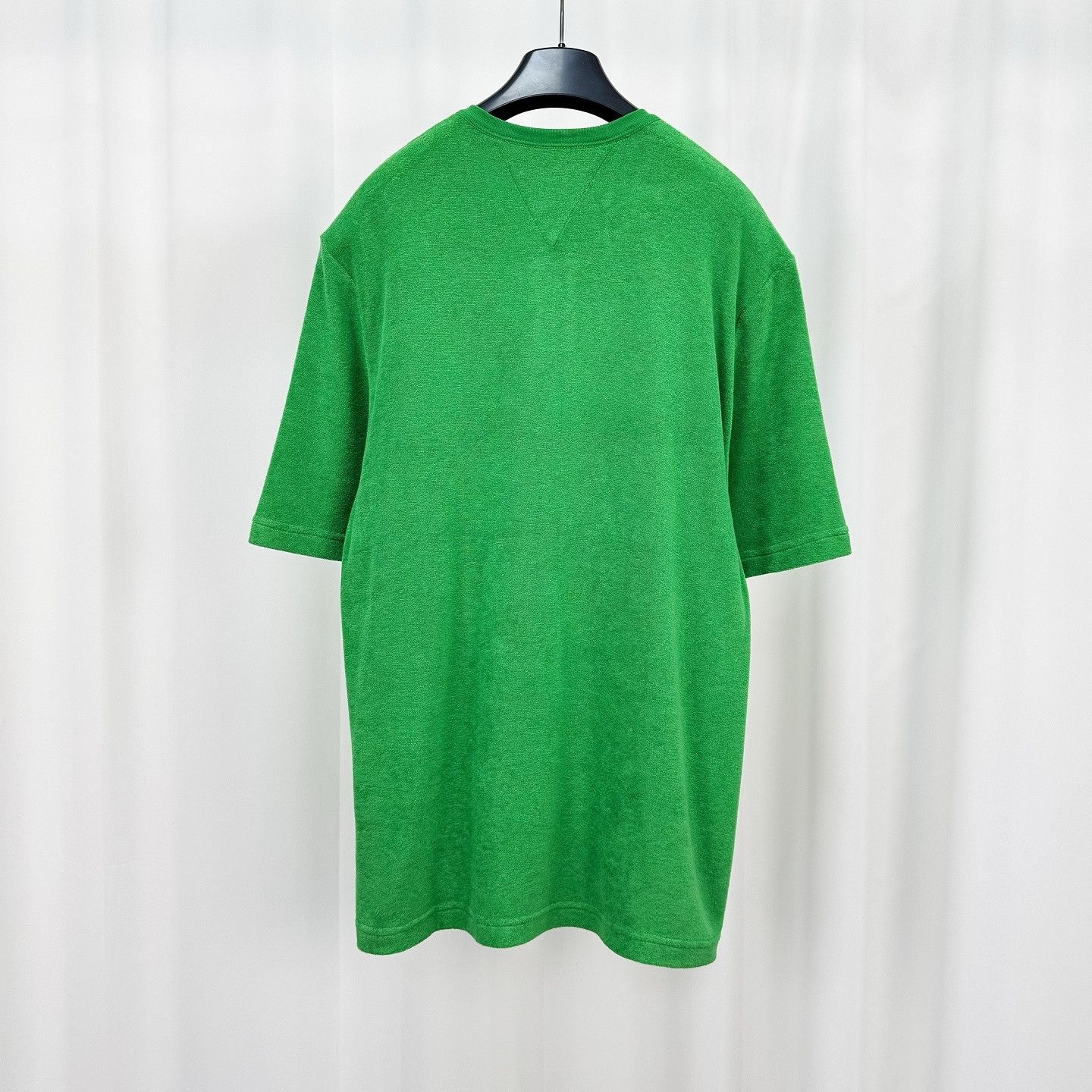 Bottega Veneta Bottega Veneta Green Henley Polo Shirt Size L Size US L / EU 52-54 / 3 - 2 Thumbnail
