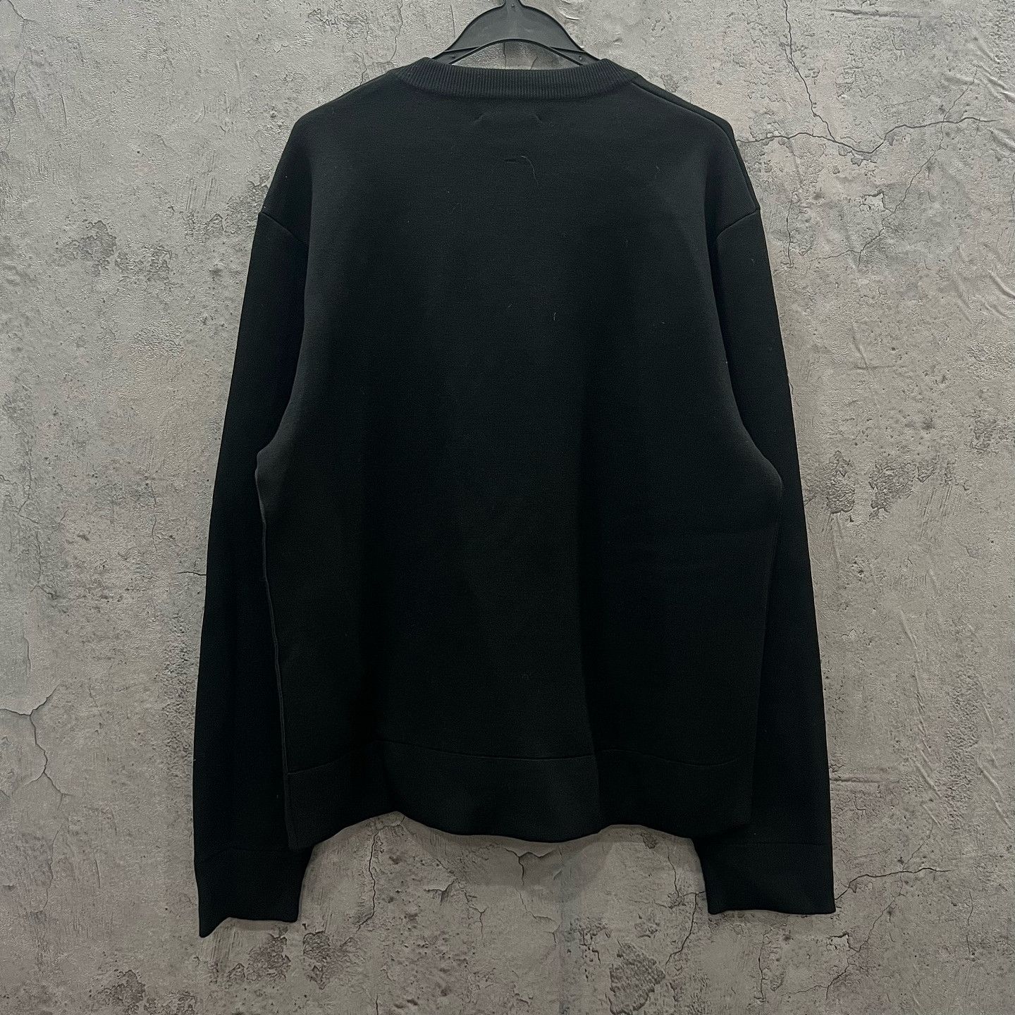 Bottega Veneta Bottega Veneta Black Wool Blend Crewneck Sweatshirt Size M Size US M / EU 48-50 / 2 - 2 Thumbnail