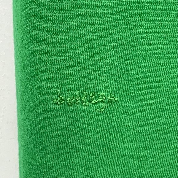 Bottega Veneta Bottega Veneta Green Cotton Logo T-Shirt Size XS Size XS / US 0-2 / IT 36-38 - 7 Thumbnail