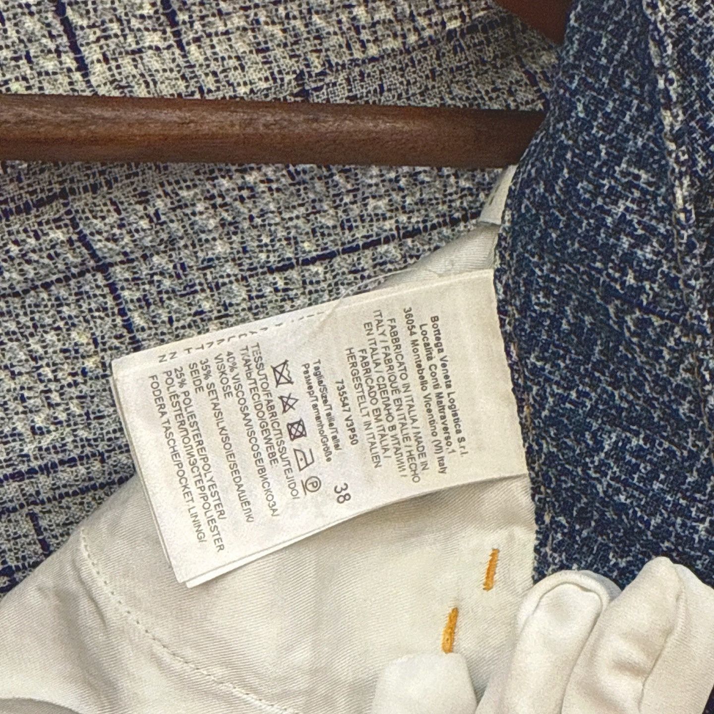 Bottega Veneta Bottega Veneta Textured Straight Jeans Size 38 Size 26" / US 2 / IT 38 - 4 Thumbnail