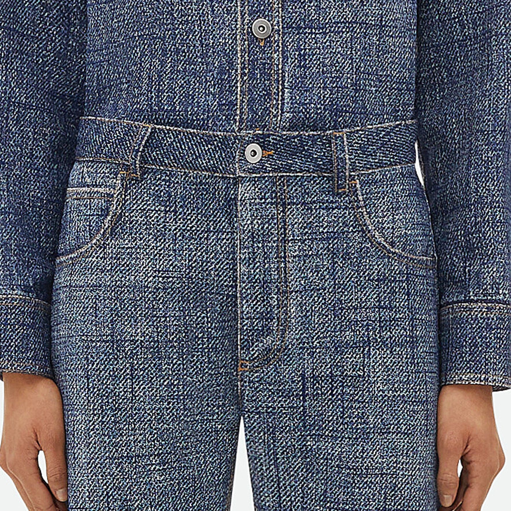 Bottega Veneta Bottega Veneta Textured Straight Jeans Size 38 Size 26" / US 2 / IT 38 - 10 Thumbnail