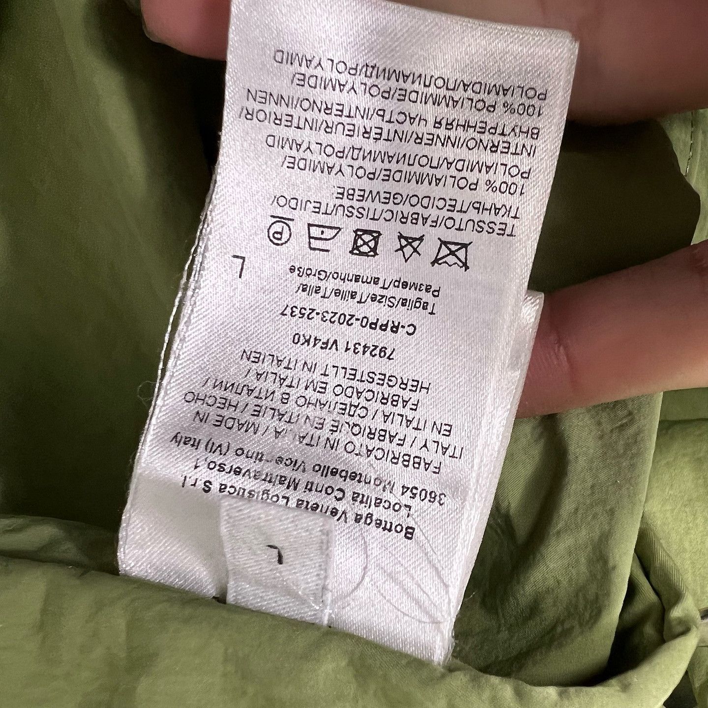 Bottega Veneta Bottega Veneta Olive Zip-up Jacket Size L Size US L / EU 52-54 / 3 - 4 Thumbnail