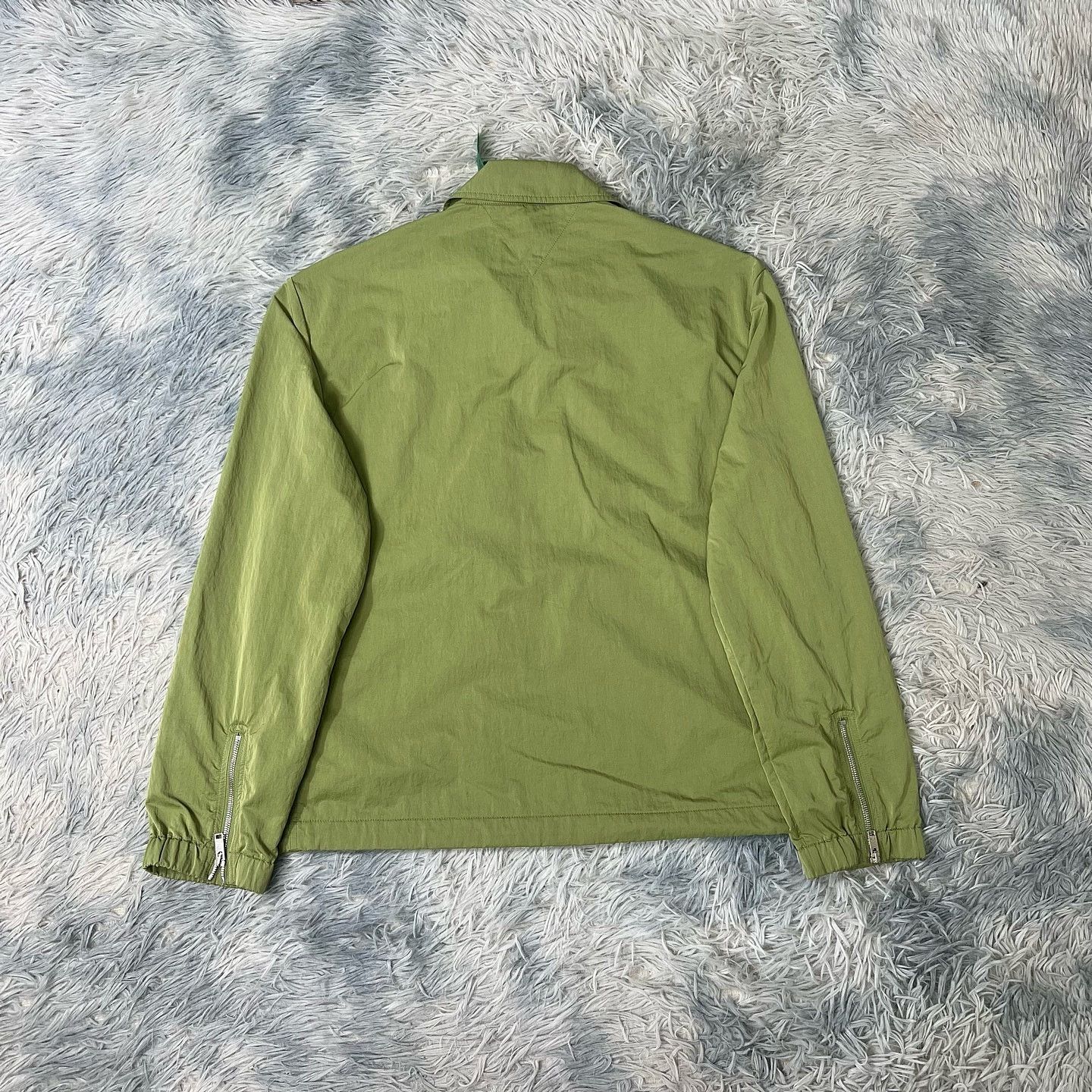 Bottega Veneta Bottega Veneta Olive Zip-up Jacket Size L Size US L / EU 52-54 / 3 - 2 Thumbnail