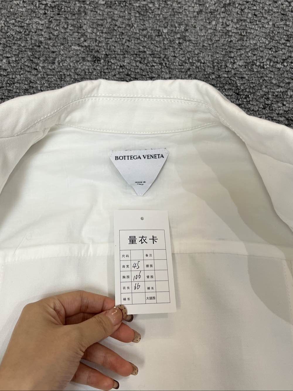 Bottega Veneta Bottega Veneta Canvas Pocket Shirt Size M Size US M / EU 48-50 / 2 - 5 Thumbnail