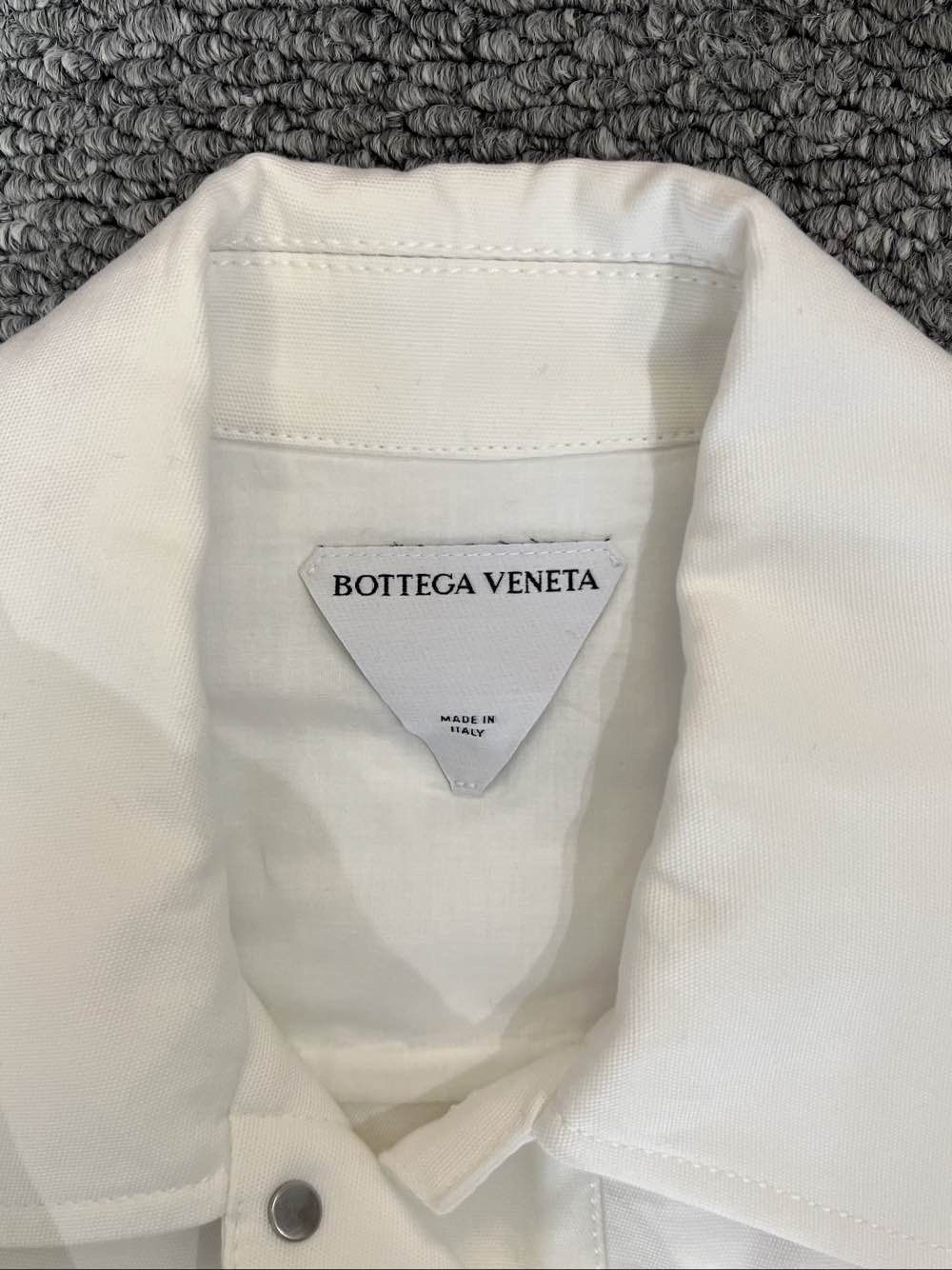 Bottega Veneta Bottega Veneta Canvas Pocket Shirt Size M Size US M / EU 48-50 / 2 - 3 Thumbnail