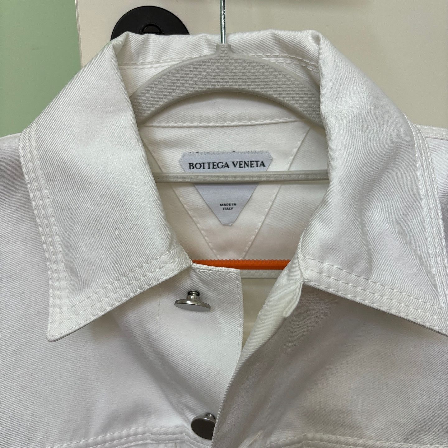 Bottega Veneta Bottega Veneta White Denim Jacket Size 36 Size XS / US 0-2 / IT 36-38 - 3 Thumbnail