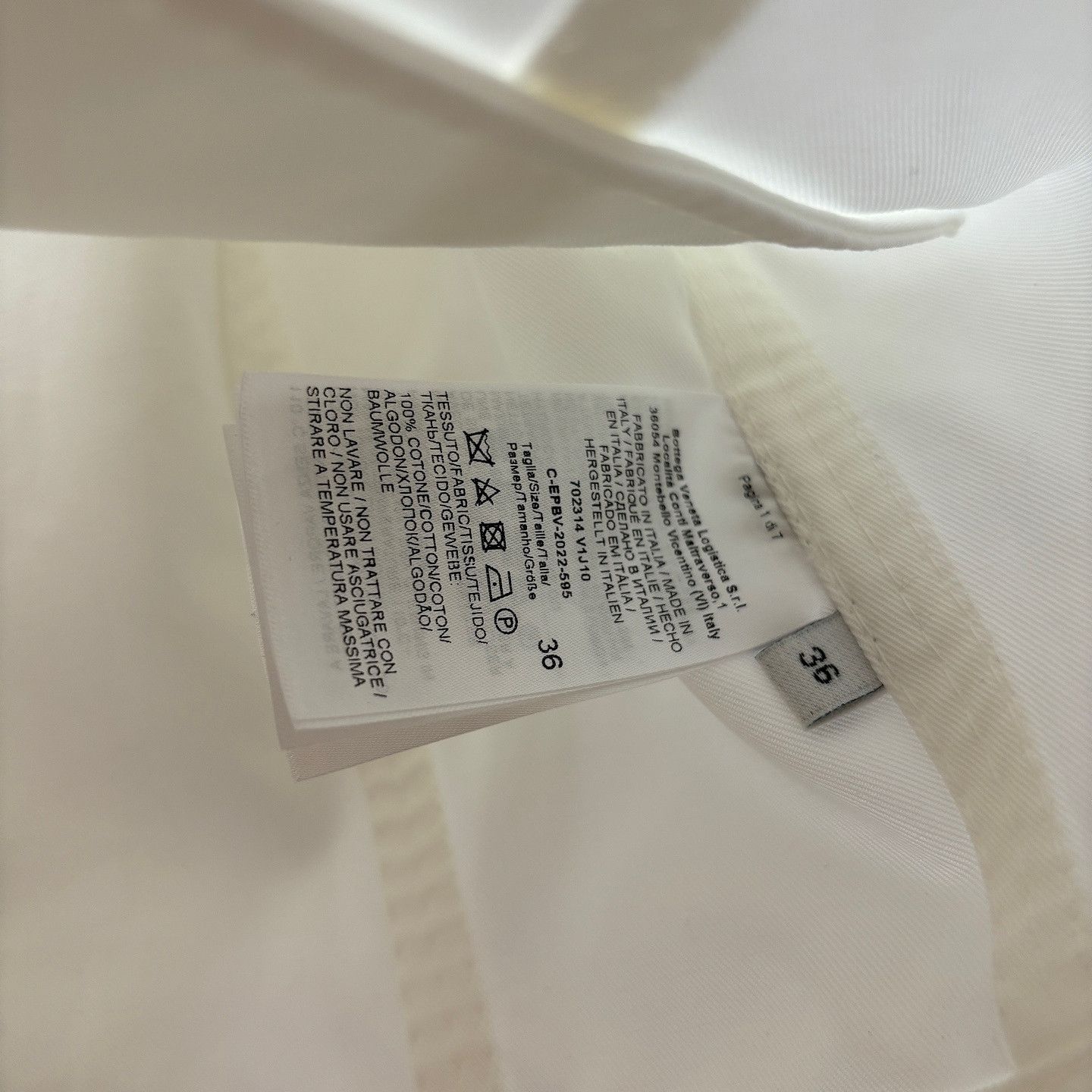Bottega Veneta Bottega Veneta White Denim Jacket Size 36 Size XS / US 0-2 / IT 36-38 - 4 Thumbnail