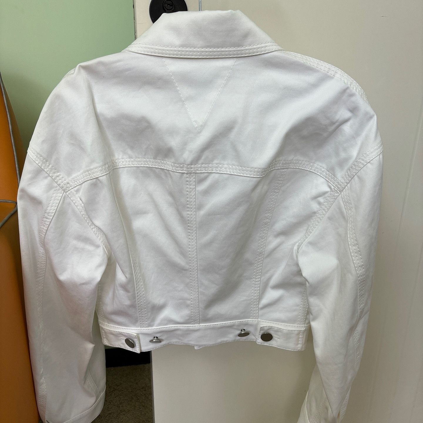 Bottega Veneta Bottega Veneta White Denim Jacket Size 36 Size XS / US 0-2 / IT 36-38 - 2 Thumbnail