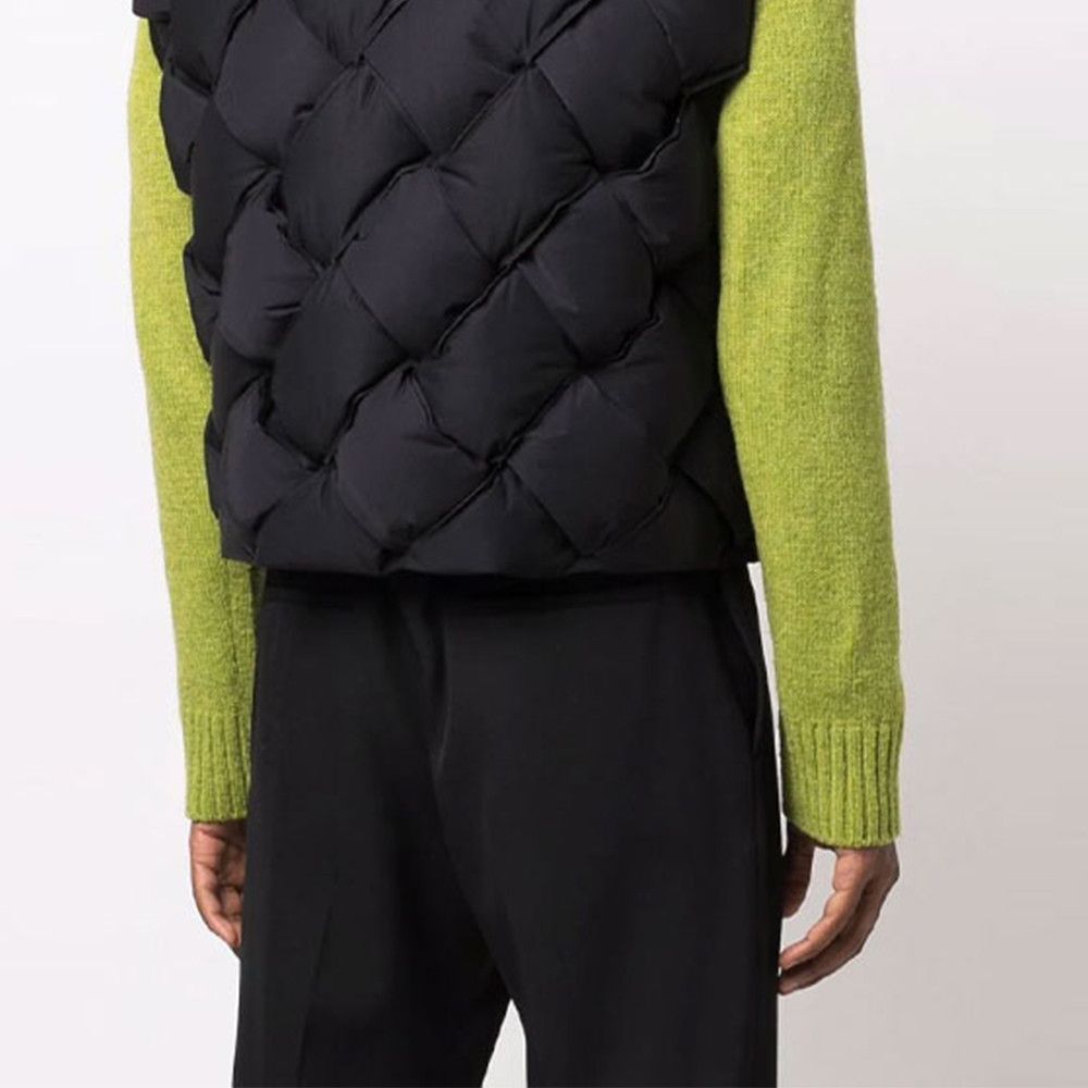 Bottega Veneta Bottega Veneta Intreccio Padded Vest Black Size XS Size US XS / EU 42 / 0 - 12 Thumbnail