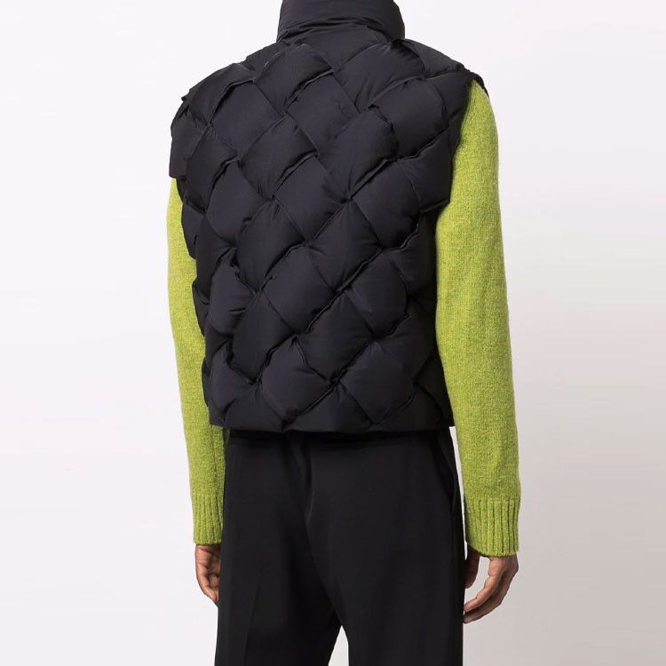 Bottega Veneta Bottega Veneta Intreccio Padded Vest Black Size XS Size US XS / EU 42 / 0 - 10 Thumbnail