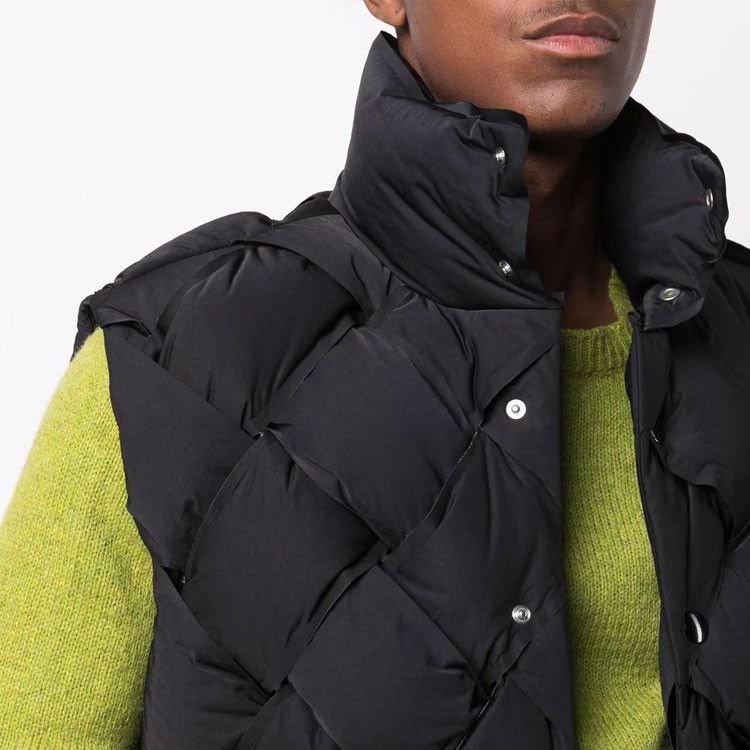 Bottega Veneta Bottega Veneta Intreccio Padded Vest Black Size XS Size US XS / EU 42 / 0 - 11 Thumbnail