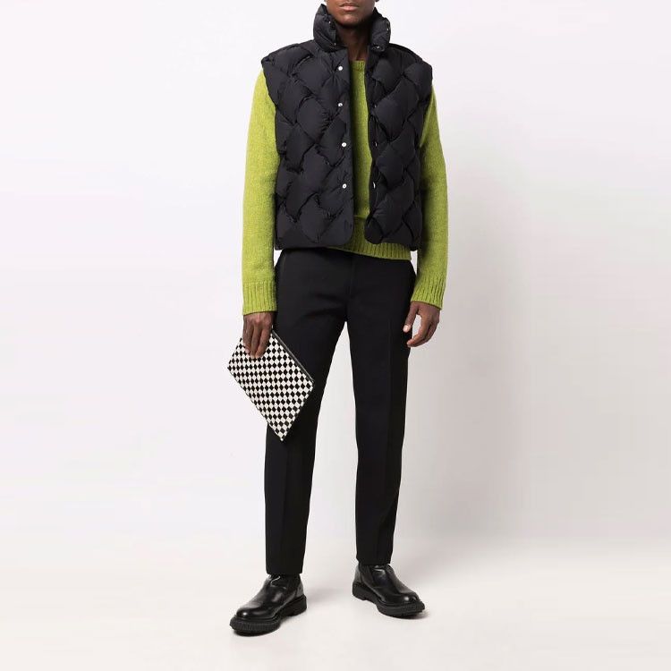 Bottega Veneta Bottega Veneta Intreccio Padded Vest Black Size XS Size US XS / EU 42 / 0 - 8 Thumbnail