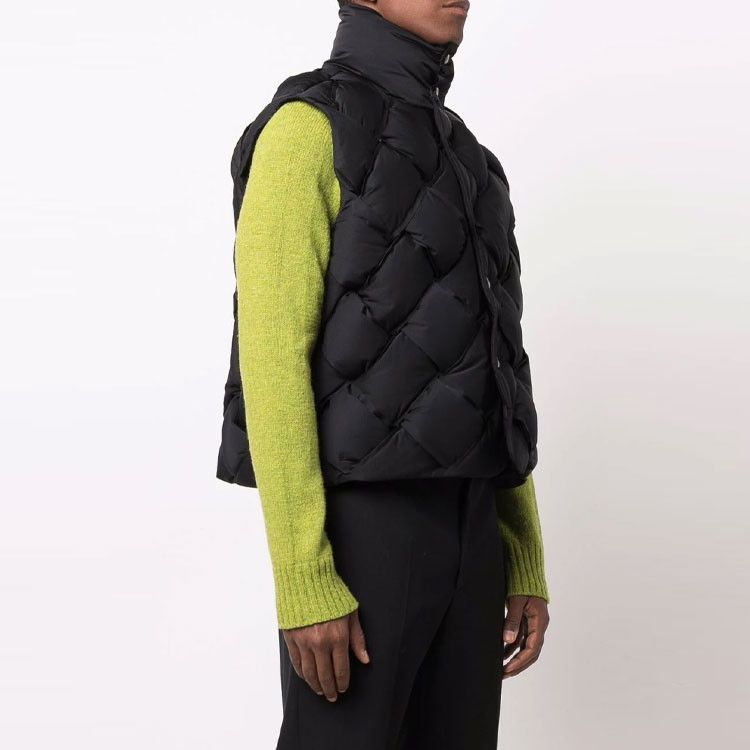 Bottega Veneta Bottega Veneta Intreccio Padded Vest Black Size XS Size US XS / EU 42 / 0 - 9 Thumbnail