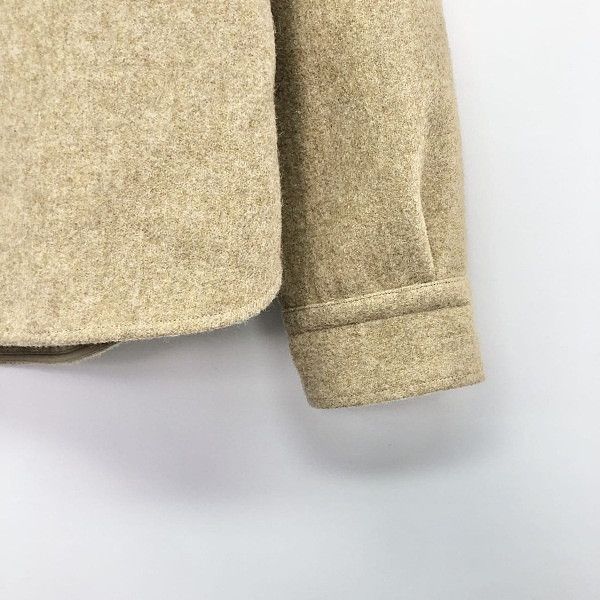 Bottega Veneta Bottega Veneta Beige Wool Shirt Jacket Size M Size US XXS / EU 40 - 6 Thumbnail