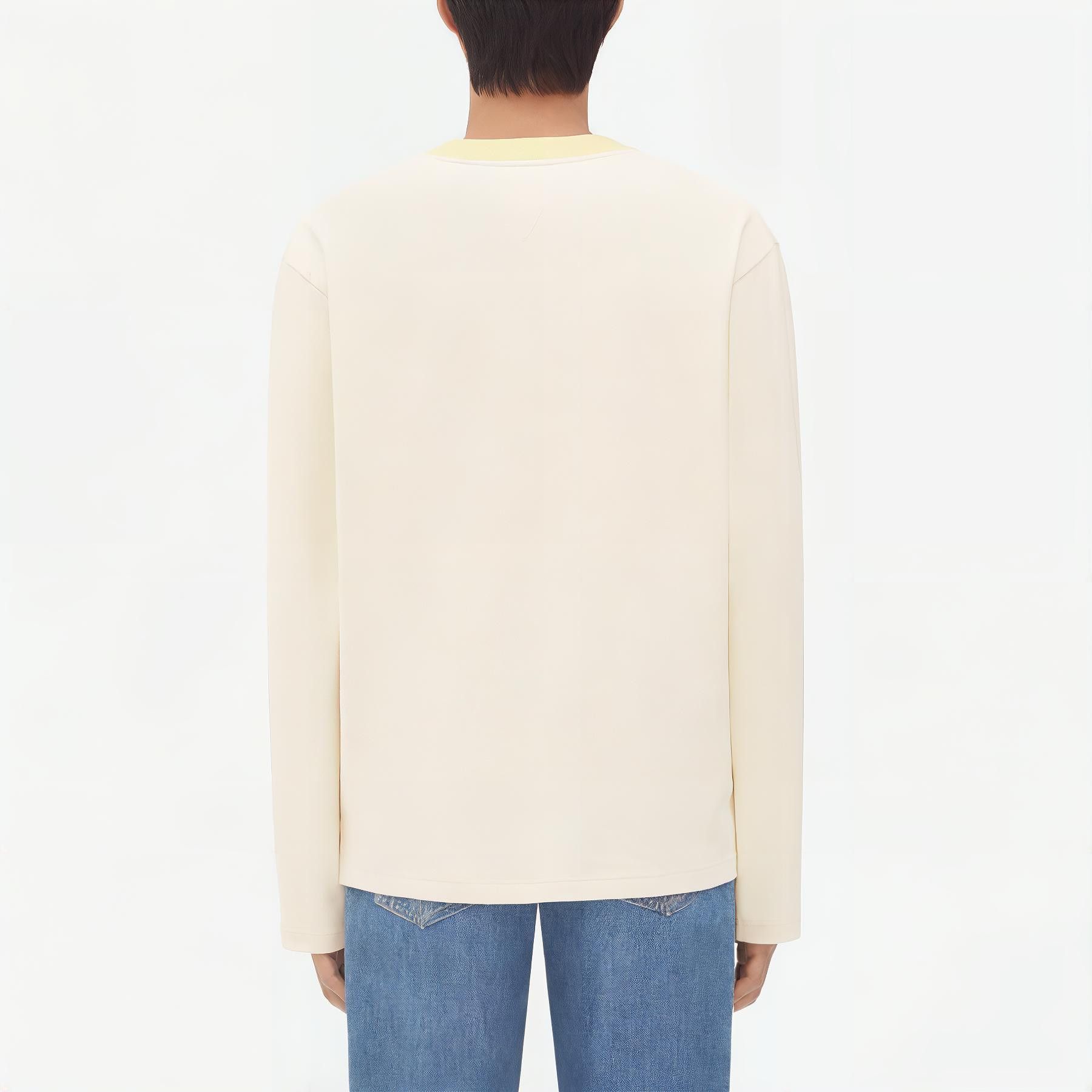 Bottega Veneta Bottega Veneta Jersey Long Sleeve T-Shirt Size L Size US L / EU 52-54 / 3 - 18 Thumbnail