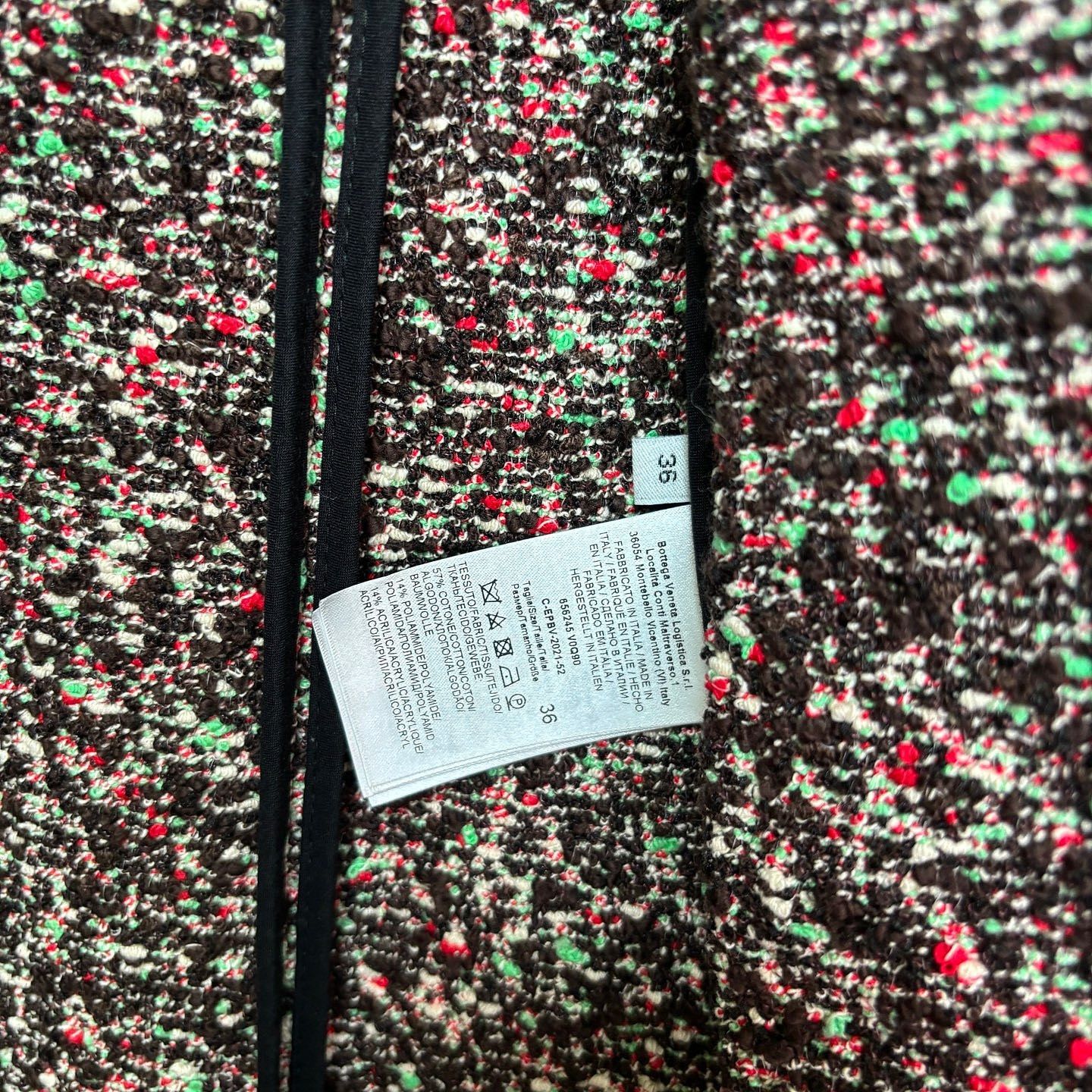 Bottega Veneta Bottega Veneta Boucle Jacket IT 36 Size XS / US 0-2 / IT 36-38 - 4 Thumbnail