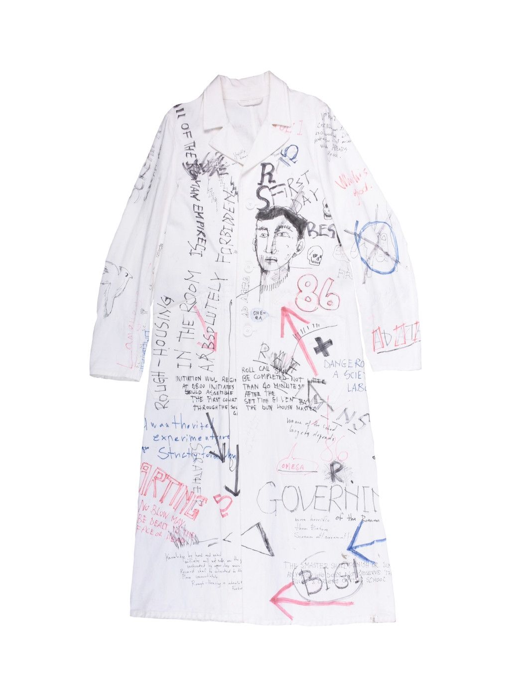 Raf Simons Lab Coat | Grailed