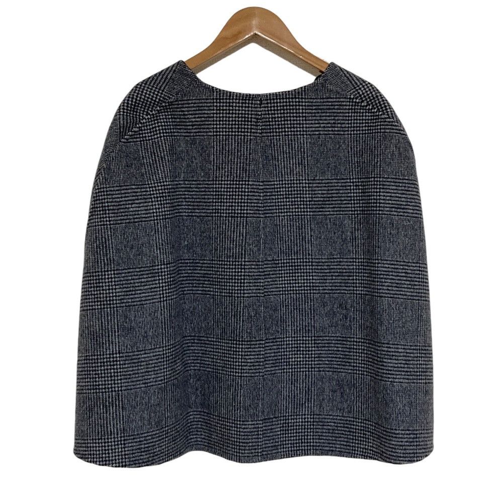 Other Other Drawer Reversible Wool Poncho Coat Textile Outerwear 6522-299-0741 DUTY FREE for USA Size ONE SIZE - 12 Thumbnail