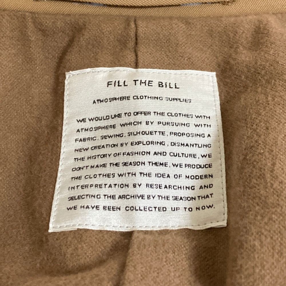 Other Other FILL THE BILL Cotton Wool Long Trench Coat Textile Outerwear 101-182044 DUTY FREE for USA Size ONE SIZE - 7 Thumbnail