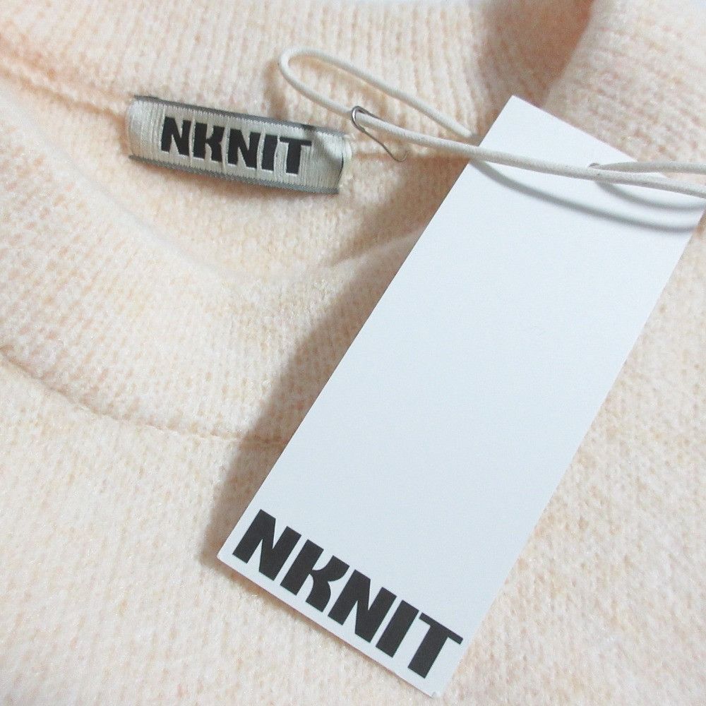 Other Other NKNIT Heart Pattern Knit Sweater Textile Tops NKNIT23AW-N36 DUTY FREE for USA Size ONE SIZE - 5 Thumbnail