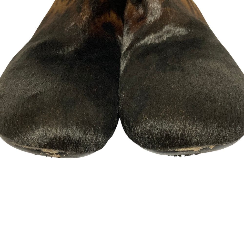 Salvatore Ferragamo Salvatore Ferragamo Salvatore Ferragamo Calf Hair Short Boots Fur Shoes DUTY FREE for USA Size ONE SIZE - 10 Thumbnail