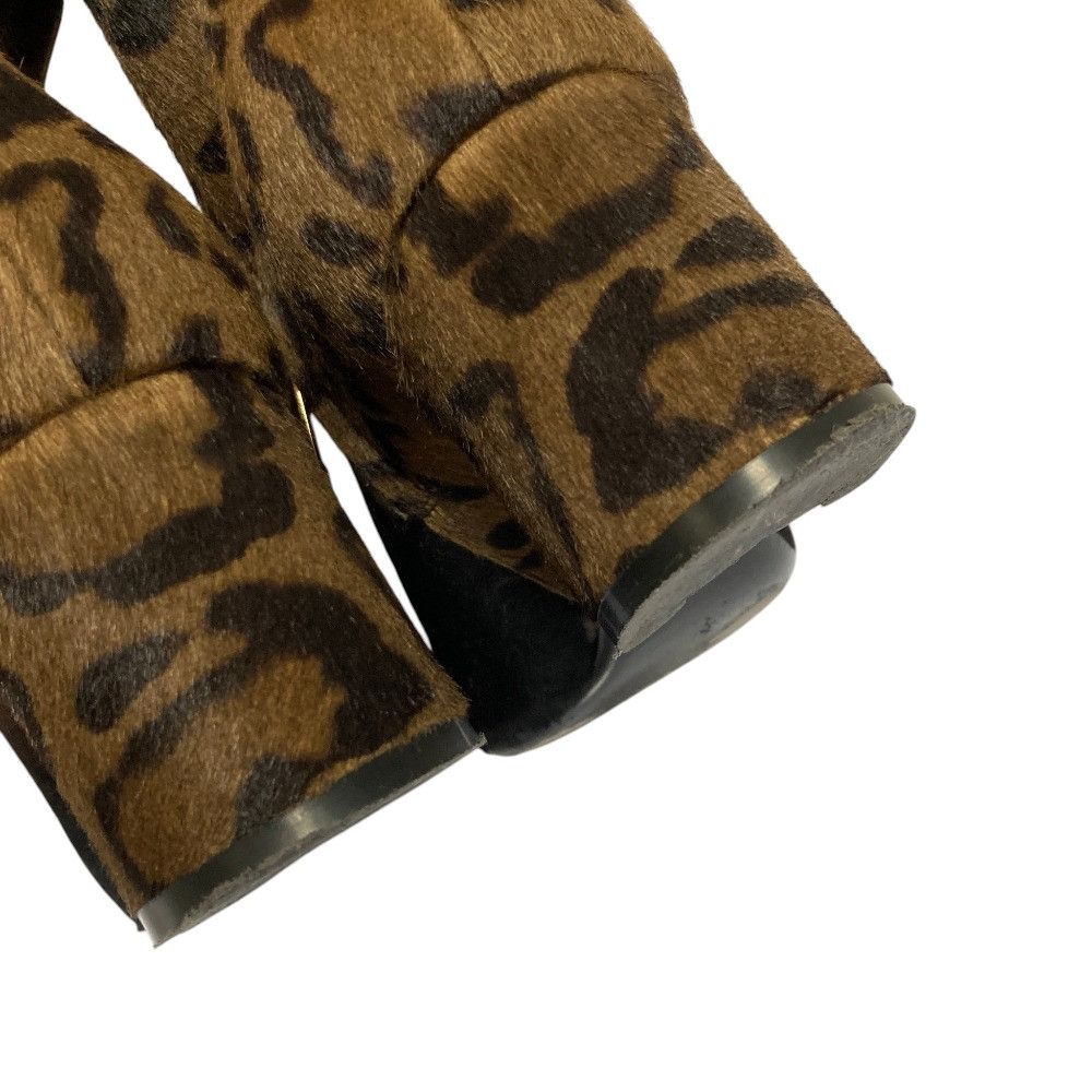 Salvatore Ferragamo Salvatore Ferragamo Salvatore Ferragamo Calf Hair Short Boots Fur Shoes DUTY FREE for USA Size ONE SIZE - 11 Thumbnail