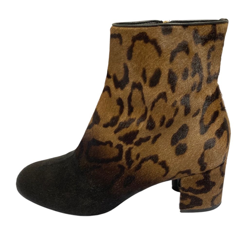 Salvatore Ferragamo Salvatore Ferragamo Salvatore Ferragamo Calf Hair Short Boots Fur Shoes DUTY FREE for USA Size ONE SIZE - 3 Thumbnail