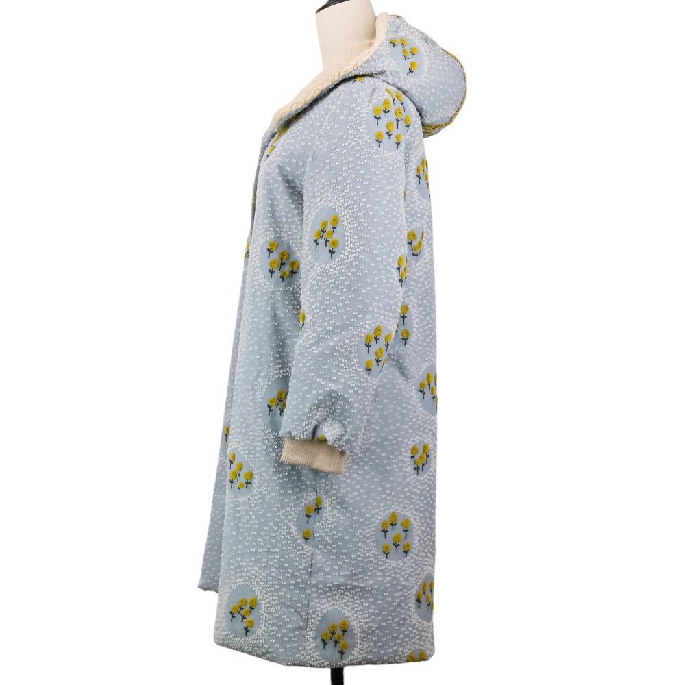 mina perhonen Mina Perhonen mina perhonen ballade embroidered down coat Textile Outerwear xa6634 DUTY FREE for USA Size ONE SIZE - 4 Thumbnail