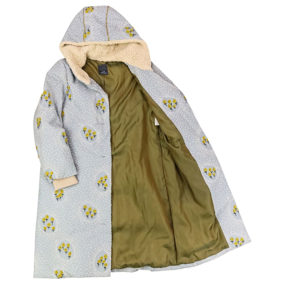 mina perhonen Mina Perhonen mina perhonen ballade embroidered down coat Textile Outerwear xa6634 DUTY FREE for USA Size ONE SIZE - 6 Thumbnail