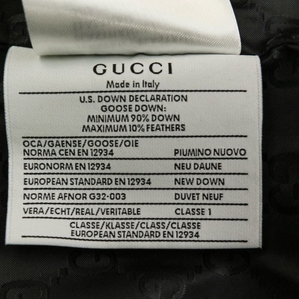 Gucci Gucci Gucci Crest Down Jacket Others Outerwear 439366 DUTY FREE for USA Size ONE SIZE - 17 Thumbnail
