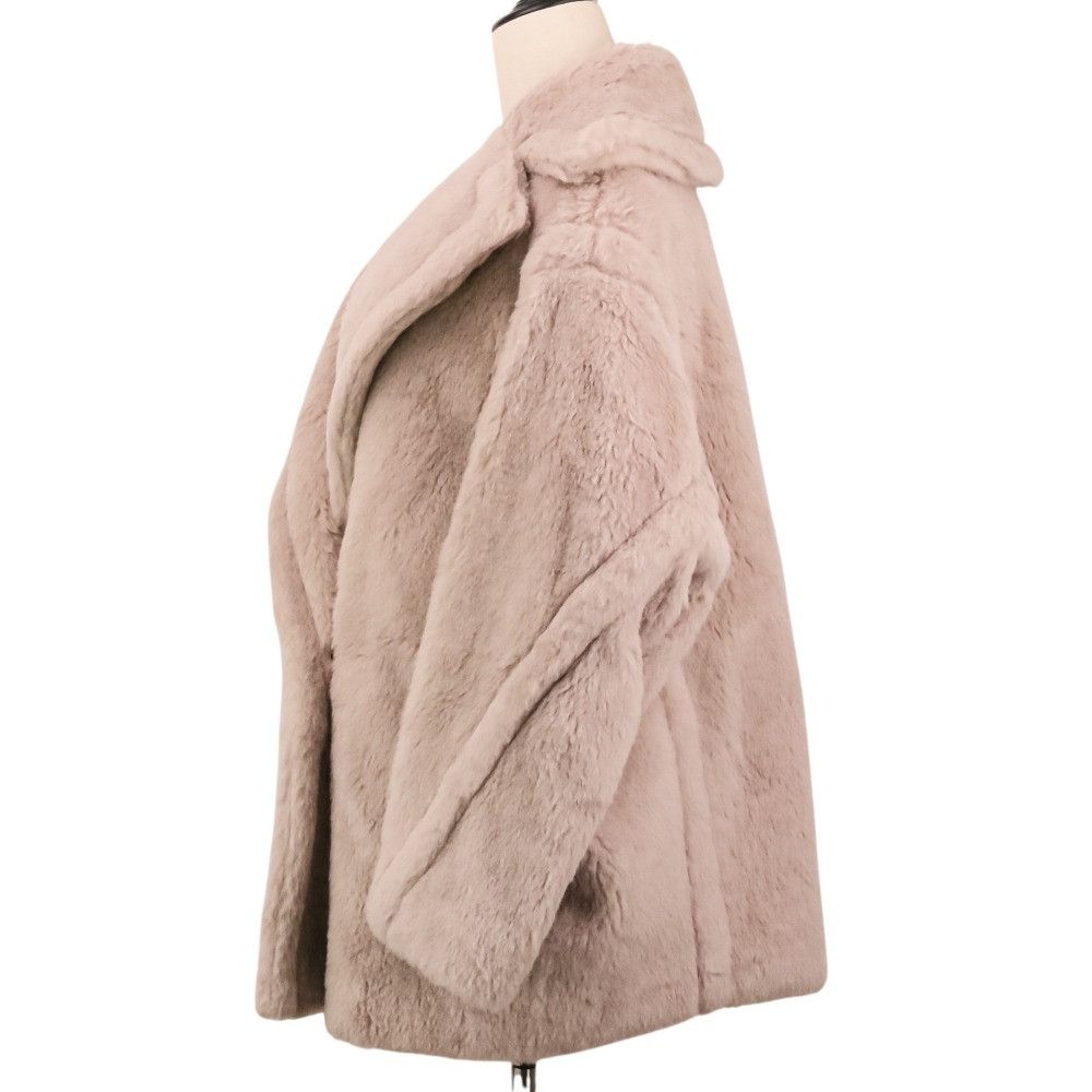 Max Mara Max Mara Max Mara OLGA Alpaca Short Coat Textile Outerwear 1086035206 DUTY FREE for USA Size ONE SIZE - 3 Thumbnail