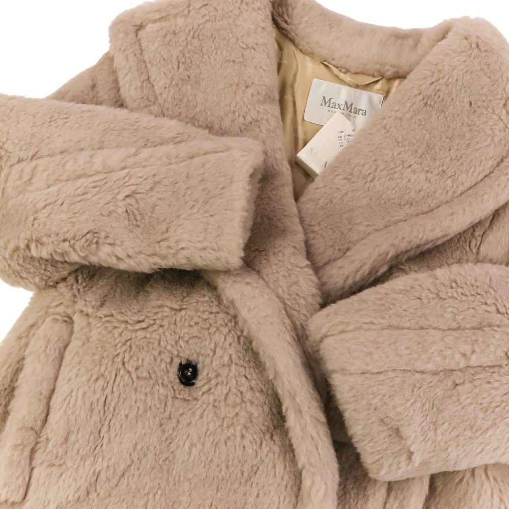 Max Mara Max Mara Max Mara OLGA Alpaca Short Coat Textile Outerwear 1086035206 DUTY FREE for USA Size ONE SIZE - 6 Thumbnail