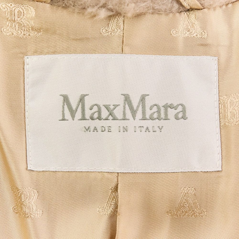 Max Mara Max Mara Max Mara OLGA Alpaca Short Coat Textile Outerwear 1086035206 DUTY FREE for USA Size ONE SIZE - 9 Thumbnail