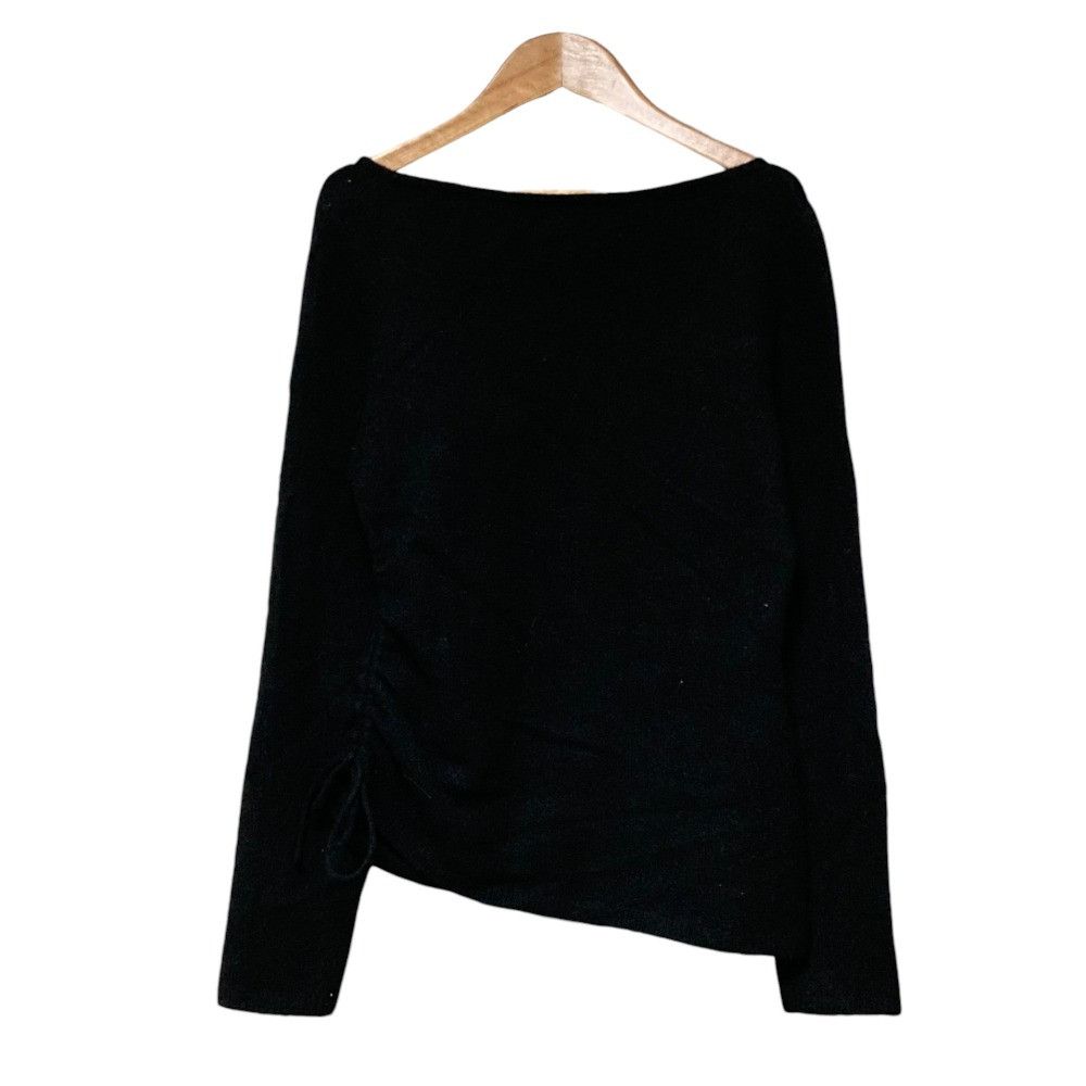 Theory Theory Theory ASTOR WOOL Asymmetric Knit Sweater Textile Tops DUTY FREE for USA Size ONE SIZE - 3 Thumbnail