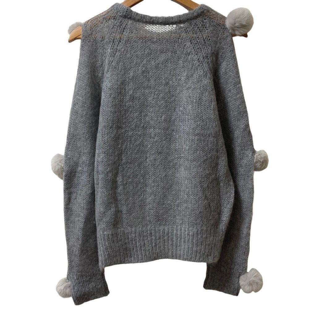 Other Other cygne long sleeve knit sweater Textile Tops CY2522-03-157 DUTY FREE for USA Size ONE SIZE - 4 Thumbnail