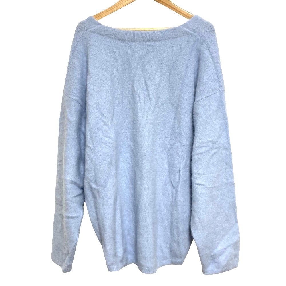 Other Other Plage V Neck Fuzzy Knit Pullover Textile Tops 25080922938040 DUTY FREE for USA Size ONE SIZE - 2 Thumbnail