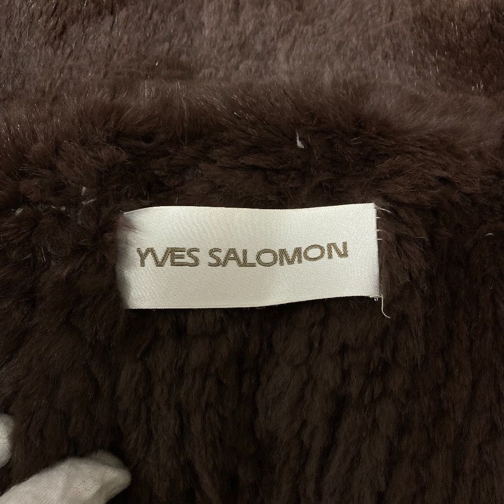 Yves Salomon Yves Salomon Yves Salomon Rabbit Fur Coat Fur Outerwear DUTY FREE for USA Size ONE SIZE - 7 Thumbnail