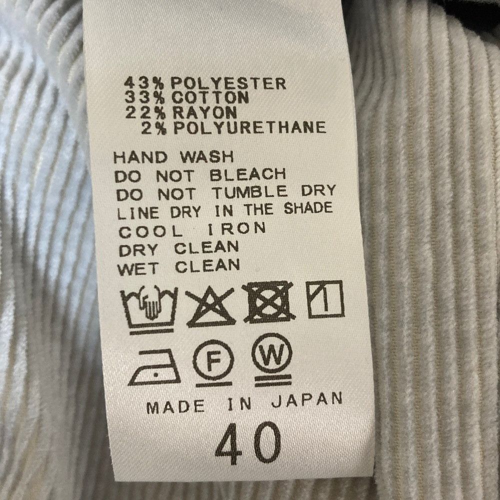 Other Other JOURNAL STANDARD L’ESSAGE Stretch Corduroy Trousers Textile Pants DUTY FREE for USA Size ONE SIZE - 7 Thumbnail