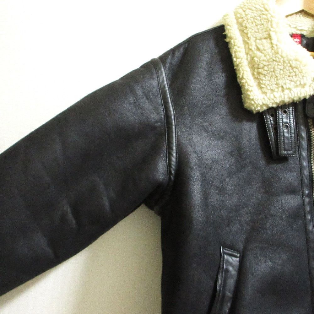 Other Other Alpha Industries Faux Shearling Flight Jacket Plastic / Synthetic Outerwear TA1510-9075 DUTY FREE for USA Size ONE SIZE - 4 Thumbnail