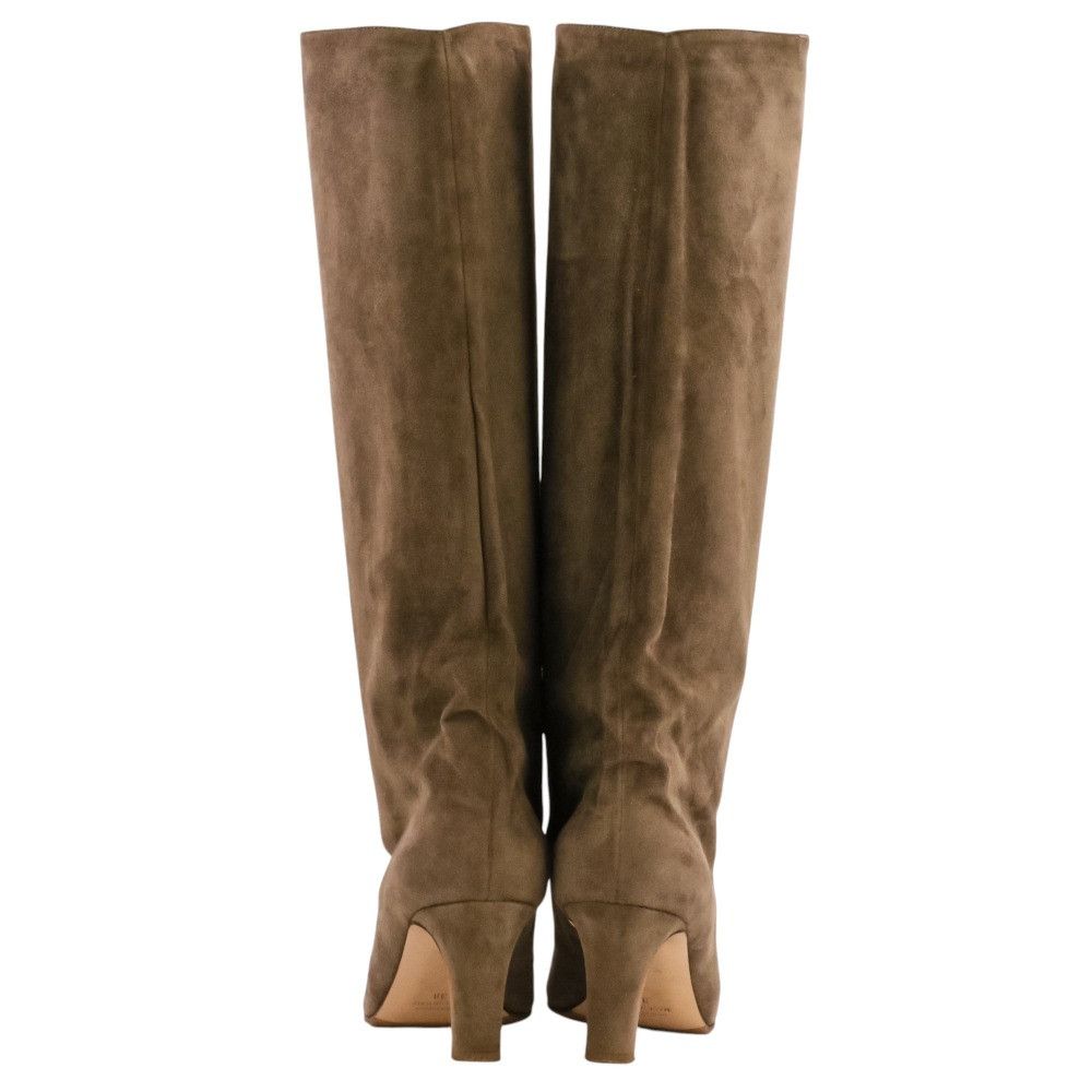 Other Other NEBULONI E Suede Long Boots Leather Shoes DUTY FREE for USA Size ONE SIZE - 5 Thumbnail