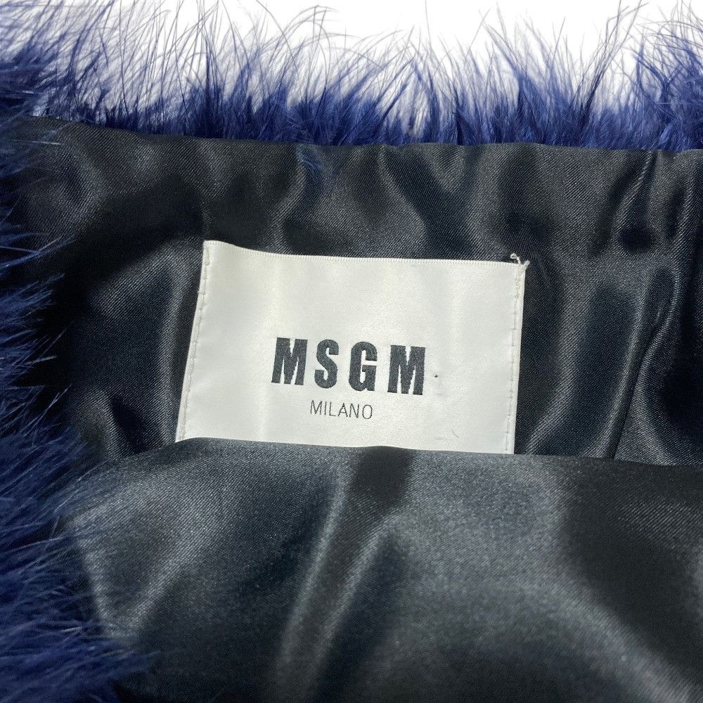 Other Other MSGM Ostrich Fur Coat Vest Fur Outerwear 2341MDW02 DUTY FREE for USA Size ONE SIZE - 5 Thumbnail