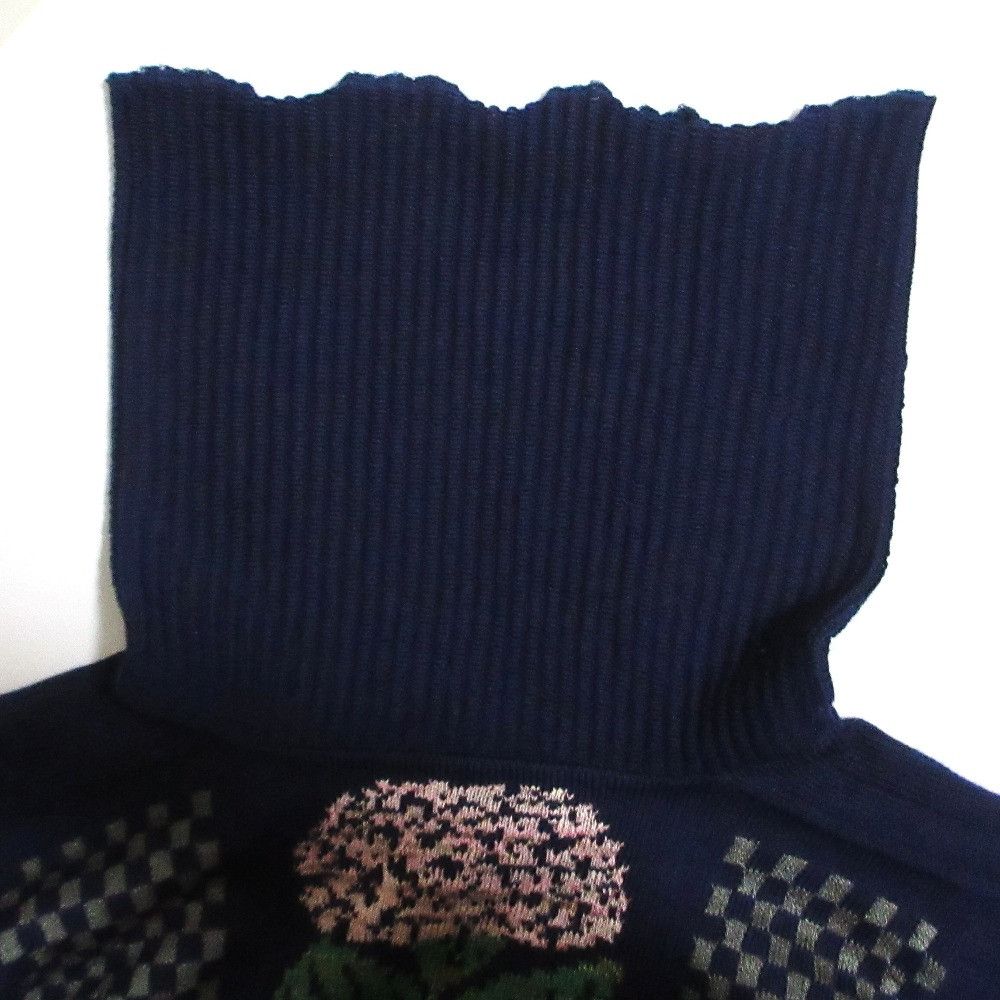 Other Other TOYOKO SAITO Flower Knit Dress Textile Dresses DUTY FREE for USA Size ONE SIZE - 8 Thumbnail