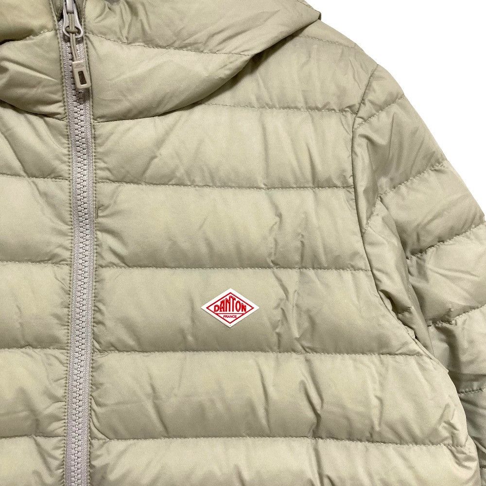 Other Other Danton Nylon Taffeta Hooded Middle Down Jacket Textile Outerwear DT-A0563 DUTY FREE for USA Size ONE SIZE - 4 Thumbnail