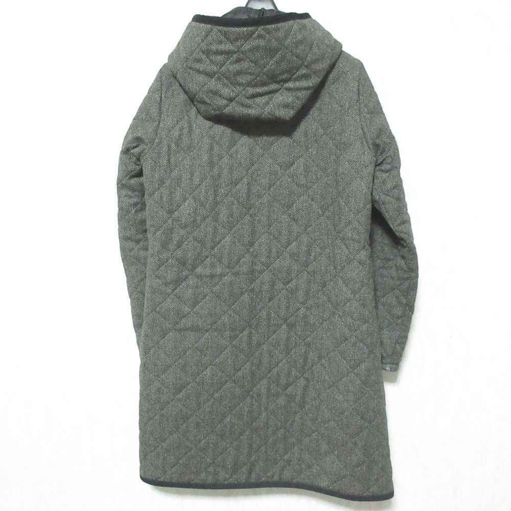 Other Other Lavenham Herringbone Wool Quilted Coat Textile Outerwear 14A-WV-LT DUTY FREE for USA Size ONE SIZE - 2 Thumbnail